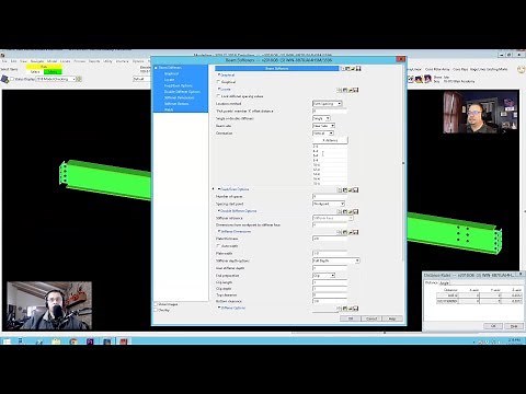 Add Beam Stiffeners with SDS/2 Faster using components