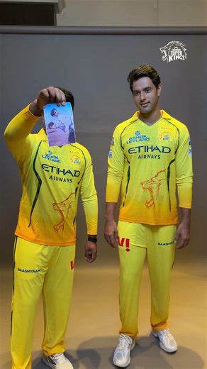 They understood the assignment 😌Bromance level: 💛📈 #WhistlePodu #Yellove