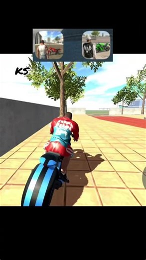 Tron Challenge In Indian bike driving 3d vs indian gt5 bikes 3d #ks #kanhasabatgaming #shorts #reels