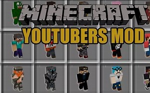 『JerryVsHarry』YouTubers mod(Minecraft模组展示)
