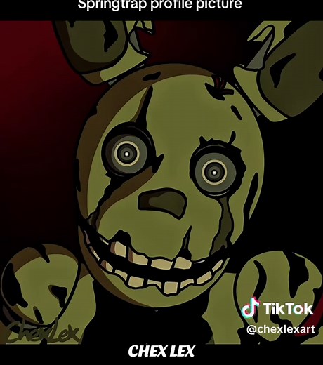 Divertidos perfiles de Springtrap en FNAF