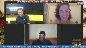 Les Meilleurs Moments de Tropical Night Live Tour Emission du 31/03/2024 avec Dany & Wendy sur Télé Kréol & Kréol fm on parle du titre ''Bloqué'' de Léo Gâne ✨Le site officiel de ton émission : tropicalnight. re | Télé Kréol | Facebook
