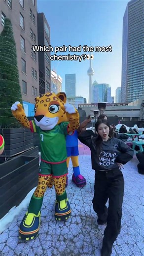 Dance Challenge with FIFA mascots⚽️