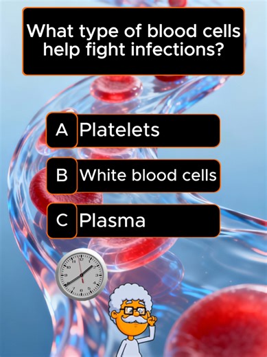 Which type of blood......? #quizchallenge #generalknowlege #triviaquiz #viralquiz