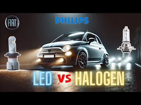 How To Upgrade Your Headlights To LED Bulbs - Philips Ultinon Pro - Road Legal - Fiat 500