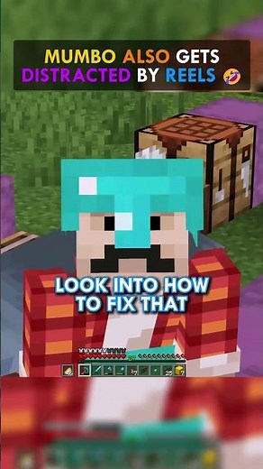 Mumbo Also Gets DISTRACTED By REELS 🤣