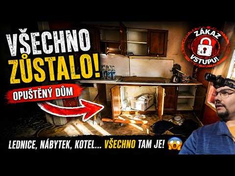 PRŮZKUM NEUVĚŘITELNÝ NÁLEZ DŮM PLNÝ VĚCÍ NAŠLI JSME TESLA ZESILOVAČ URBEXDAVE URBEX DOKUMENT #194