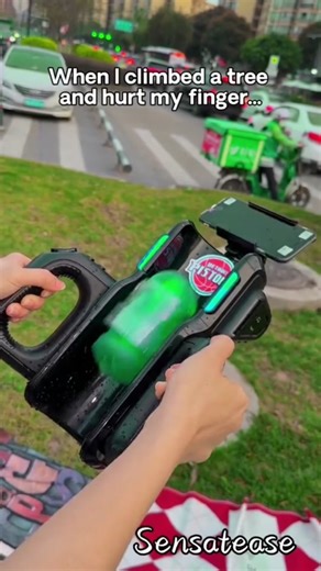 Funny Handwashing Challenge with Amazon's Automatic Finger Cleaner