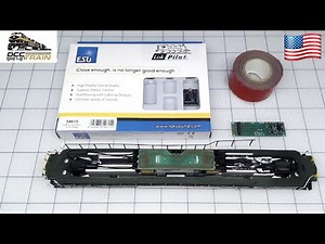 NixTrainz Decoder Buddy installation Athearn Genesis BNSF SD 75M Part 2