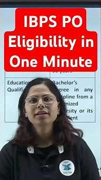 IBPS PO Eligibility Criteria 2025 | IBPS PO Education Qualification & Age Limit 2025 | EduTap