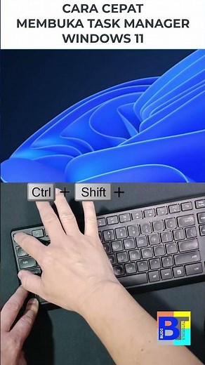 Shortcut Buka Task Manager di Windows 11!
