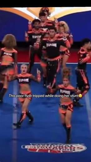 Cheer Stunt Mishap: A Flyer’s Fall at All-Star Cheer