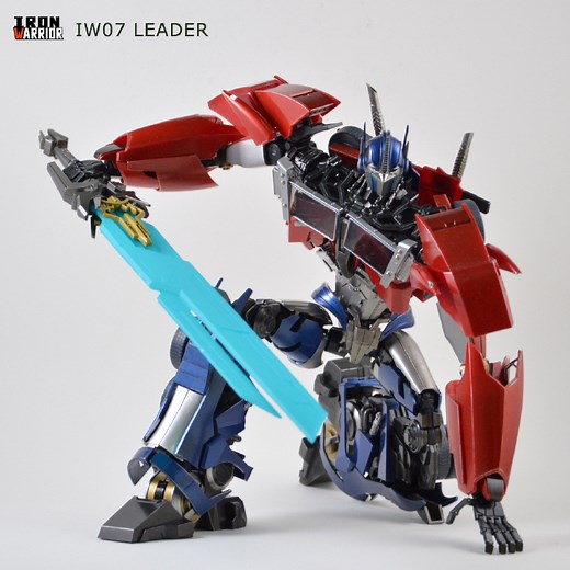 Iron Warrior IW-07 Leader (Transformers Prime Optimus Prime Action Figure) Color Prototype