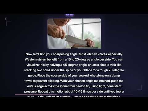 How to Hand-Sharpen Kitchen Knives: Get a Razor-Sharp Edge!