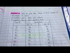 (5) Module 3.1 Classification of Soil. AASHTO (Sample Problem 1 Part 1)
