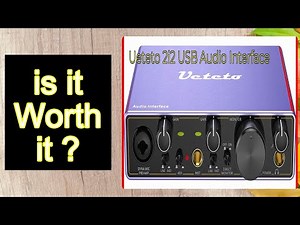Ueteto 2i2 USB Audio Interface Features - Important Information