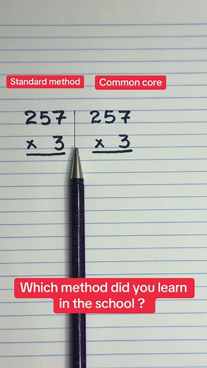 Old math vs common core math 🧮 Mathematics 📕 why did they change the math 🏫 Education 📚 math skills #mathematics #study #oldmathvscommonCoremath #commoncoremath #usa🇱🇷 🖊️