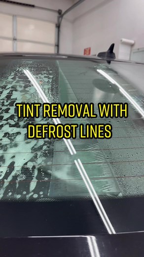 Reply to @bigjuanito12 TINT REMOVAL WITH DEFROST LINES 🥶 #WhenRiftanSays #windowtintremoval #tinttutorial #ThanksandGiving #helpfuladvice
