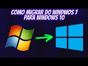 💻📀 Como migrar do Windows7 para o Windows 10 !!! ✅ #fácil & #prático