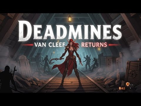 WoW MoP Classic Deadmines Full Dungeon Walkthrough | Alliance Story Dungeon | 4K