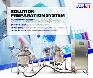 [Hot Item] Joston Eye Drop Liquid Solution Glue Dispensing Production Line Preparation Mixing Tank System with PLC