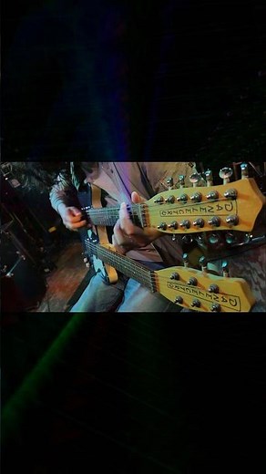 12弦のエレキはじめて弾いた🎸Danelectro DOUBLE NECK 12-6 #今堀良昭ギター教室