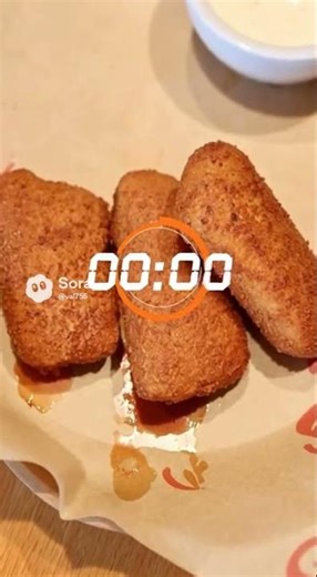 Chili’s mozzarella sticks 10 exploding timer🤤