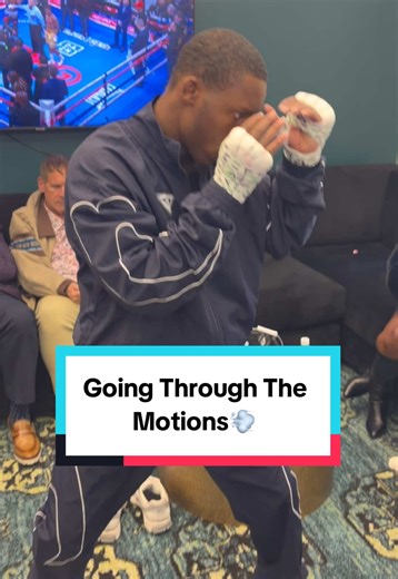 Bruce Carrington going through the motions💨 #brucecarrington #shushu #boxing #matchroomboxing