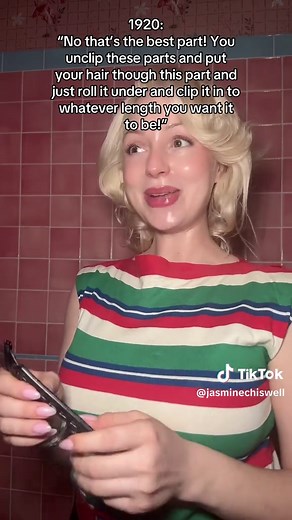 100-Year-Old Hair Shortener Revealed!
