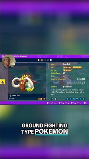 Unleash the Power of Great Tusk! Complete Ground-Type Pokemon Guide