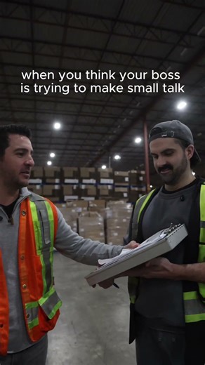 When You Think Your Boss Is Trying To Make Small Talk 😭
