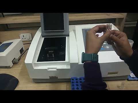 Experiment-2: Uv-visible spectrophotometer