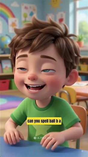 Spell the 4-Letter Word! 🧠 Fun Learning for Kids#reels #shorts