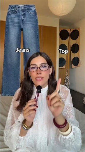 Esta es la guía de qué color de jeans va con cuál top! ✨ #jeans #pantalon #outfitideas #stylinghacks
