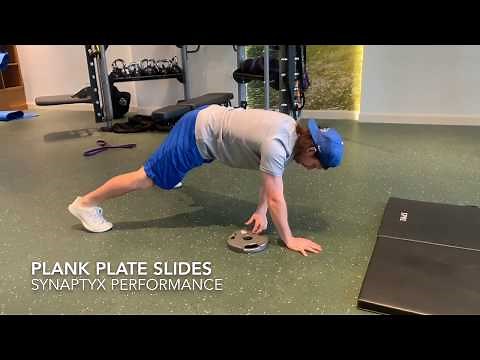 How To- PLANK PLATE SLIDES