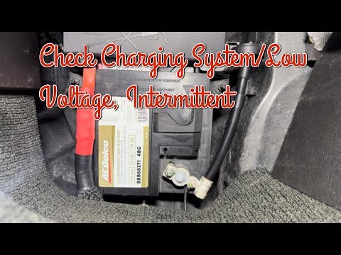 Annoying and Intermittent Low Voltage/Battery Warning Corvette