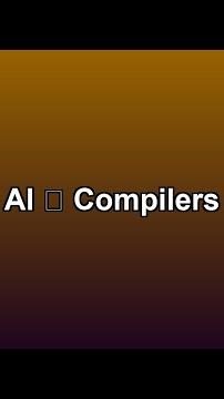 AI 📁 Compilers