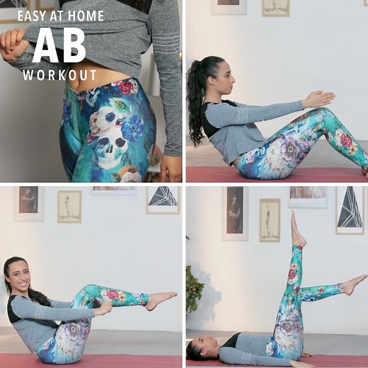 Here are a few execrises that will give you a FLAT STOMACH without crunches! | Glamrs