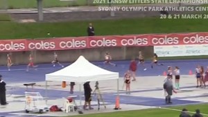 A big 2nd day for Myarah Ahoy at the Nsw Little Athletics Championships, as she finished 6th in NSW in the u9 girls 200m final. This is her heat run where Myarah (far right) smashed out a huge PB of 31.84. Myarah also finished 9th in the 60m hurdles, and 17th in the high jump, all before her 200m final. | Viper Squad Athletics