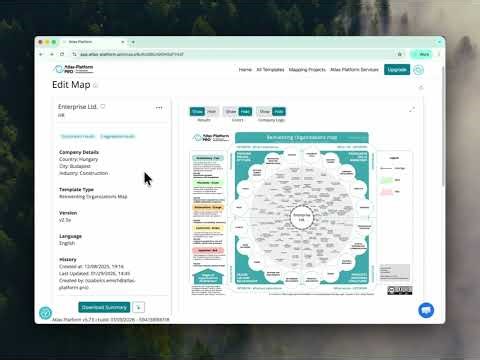 OrgMap Basics 03 - Atlas Platform Editor Interface Overview