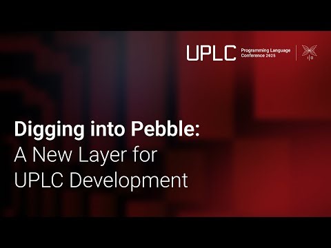 Digging into Pebble: A New Layer for UPLC Development