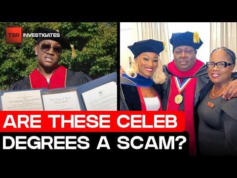 Celebrity Honorary Doctorates Under Scrutiny | TSR Investigates