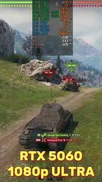 World of tanks 2.0 RTX 5060 & i5 14400F | 1080p ULTRA