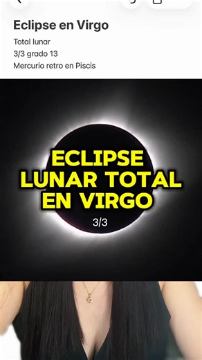 Vanicracia on Instagram: "🔮✨ECLIPSE LUNAR TOTAL EN VIRGO ♍️ 3/3✨🔮 PREVIEW PARA LOS SIGNOS MUTABLES: ❗️Este 3/3 tendremos un eclipse de Luna Llena total en Virgo, en el grado 13. Atención a la cruz mutable: Virgo, Piscis, Géminis y Sagitario, porque este movimiento los va a estar tocando de lleno. 👀Este es el tercer eclipse en Nodo Sur en Virgo, un signo que usamos todos los días: rutinas, alimentación, trabajo, salud, organización y vida cotidiana. Por eso, más que grandes gestos, estos eclip