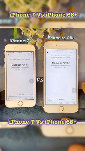 iPhone 7 vs iPhone 6s Plus
