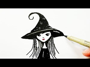How to Draw a Witch