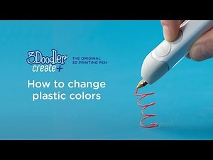 3Doodler 3D Pen | How to Change Plastic Colors