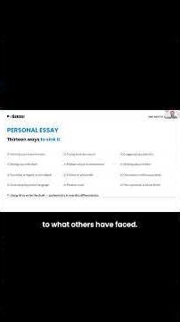 Common App Essay: Personal Statement Tips That Work