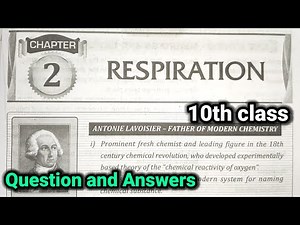 10th class | Biology | 2.Respiration lesson | Question and Answers | 10th class biology 2nd lesson