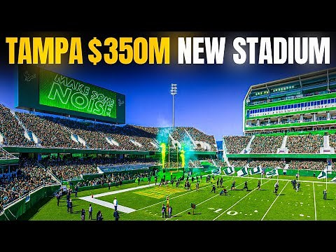 Inside USF’s $350M New Football Stadium